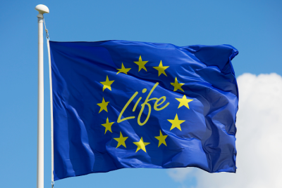 vlajka programu Life