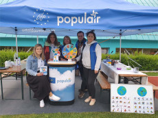 team populair, photo of five people