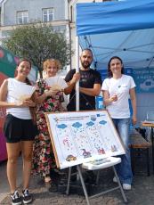 Representatives of the LIFE project and survey on sources of air pollution