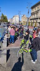 Bicycle tour of the city of Budapest