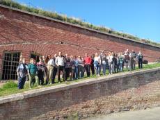 Participants of the excursion in Komárno