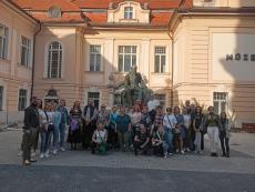 Participants of the excursion in Komárno