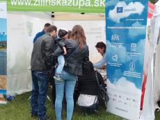 Info point at the venue