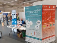 Info point at the venue