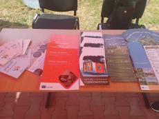 Info point at the venue