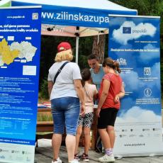 Info point at the venue