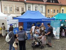 Info point at the venue