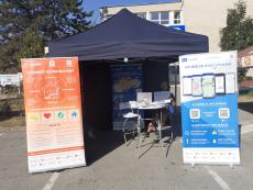 Info point at the venue