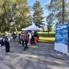 Info point at the venue