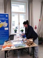 Info point at the venue