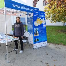 Info point at the venue