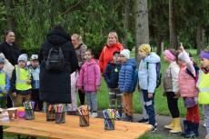 Children at an educational event