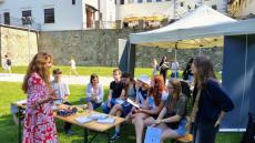 Info stánok počas podujatia