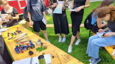 Info stánok počas podujatia