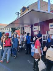 Info stánok počas podujatia