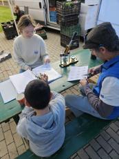 Info stánok počas podujatia