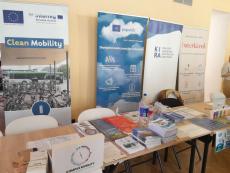 Info stánok počas podujatia