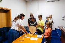 Info stánok počas podujatia