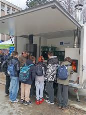Info point at the venue