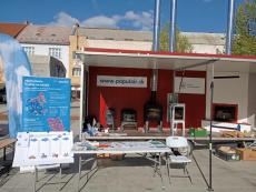 Info point at the venue
