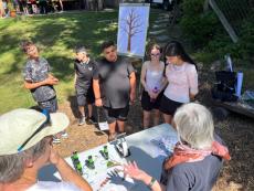 Info point at the venue
