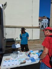 Info point at the venue