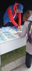 Info point at the venue