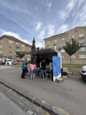 Info point at the venue