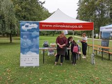 Info point at the venue