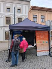Info point at the venue